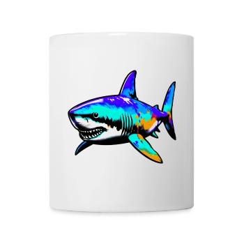 Shark - Mug - white - Front