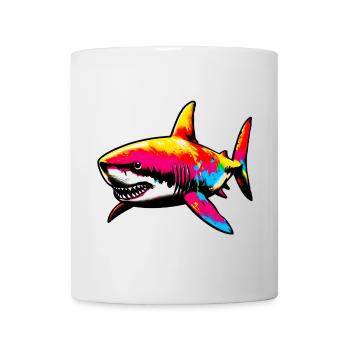 Shark - Mug - white - Front