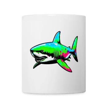 Shark - Mug - white - Front