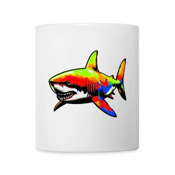 Shark - Mug - white - Front