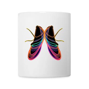 Ballettschuhe Steamwave Art - Tasse - Weiß - Vorne