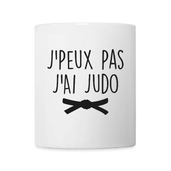 J Peux Pas J Ai Judo - Mug blanc - blanc - Devant