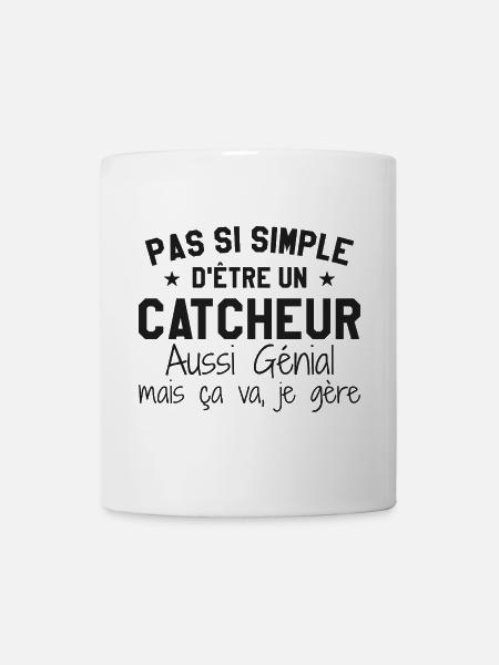 Catcheur Génial - Mug blanc - blanc