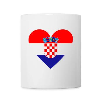 Croatia Heart - Mug - white - Front