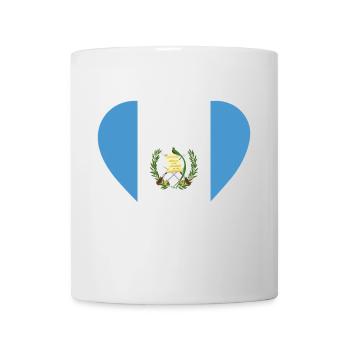 Guatemala Heart - Tasse - Weiß - Vorne