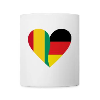 Guinea Germany Heart - Mug - white - Front
