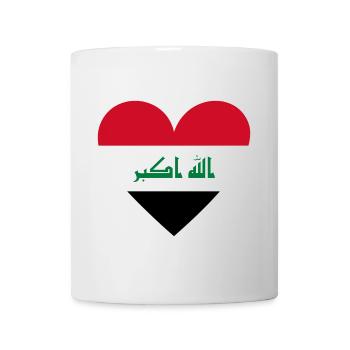 Iraq Heart - Mug - white - Front
