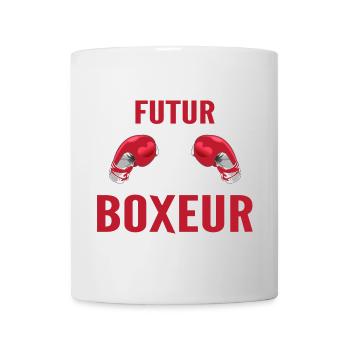 Zukunft Boxer - Tasse - Weiß - Vorne