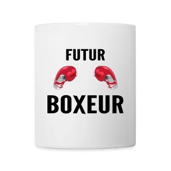 Zukunft Boxer - Tasse - Weiß - Vorne