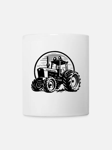 Traktor - Tasse - Weiß