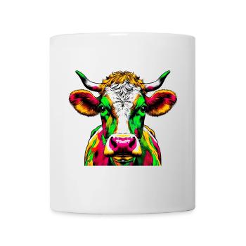 Vache - Mug blanc - blanc - Devant