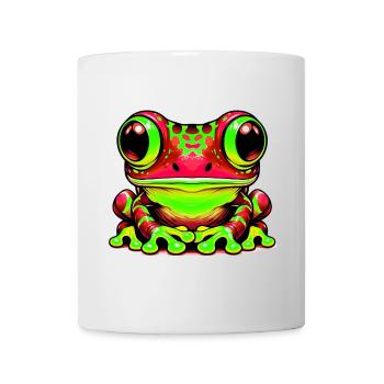 Frosch - Tasse - Weiß - Vorne