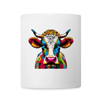 Kuh - Tasse - Weiß - Vorne