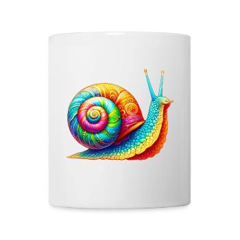 Escargot - Mug blanc - blanc - Devant