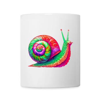 Escargot - Mug blanc - blanc - Devant