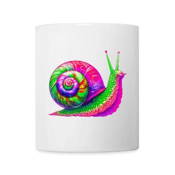 Escargot - Mug blanc - blanc - Devant