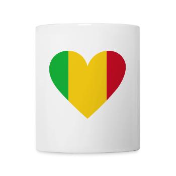 Mali Cœur - Mug blanc - blanc - Devant