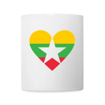 Myanmar Heart - Mug - white - Front
