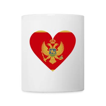 Montenegro Heart - Tasse - Weiß - Vorne