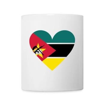 Mozambique Heart - Mug - white - Front