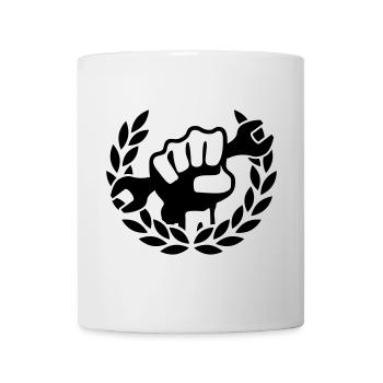 Maître mécanicien - Mug blanc - blanc - Devant