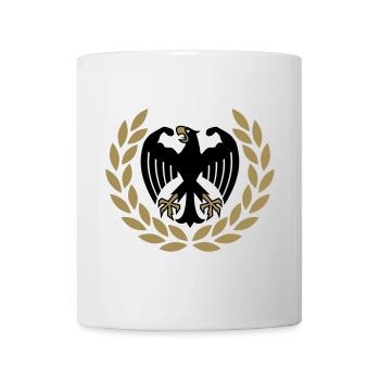 Deutscher Kraftsport Adler - Tasse - Weiß - Vorne