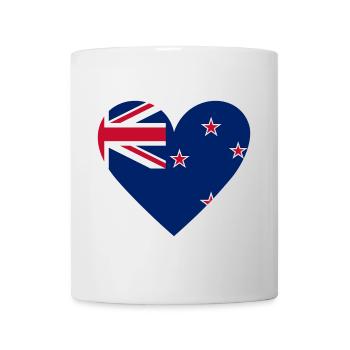 Cœur de la Nouvelle-Zélande - Mug blanc - blanc - Devant