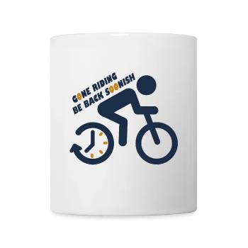 Message de motivation sur le cyclisme - Mug blanc - blanc - Devant