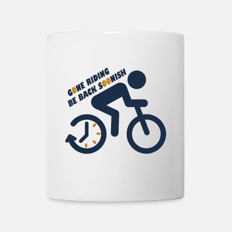 Motivational cycling message - Mug - white