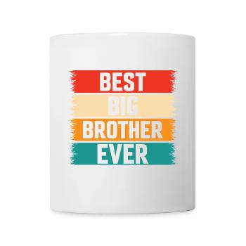 Le meilleur Big Brother de tous les temps ! Meilleur Big Brother de tous les temps - Mug blanc - blanc - Devant
