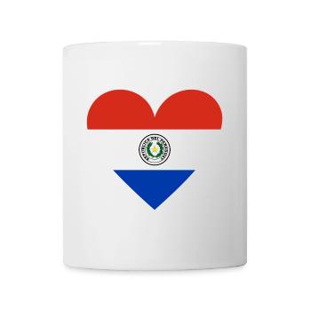 Paraguay Heart - Tasse - Weiß - Vorne