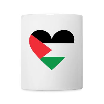 Palestine Heart - Mug - white - Front