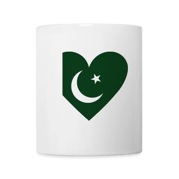 Cœur du Pakistan - Mug blanc - blanc - Devant