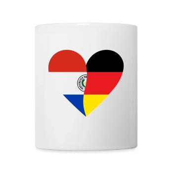 Paraguay Germany Heart - Mug - white - Front