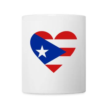 Puerto Rico Heart - Tasse - Weiß - Vorne