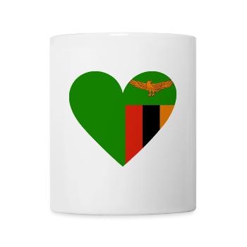 Zambia Heart - Mug - white - Front
