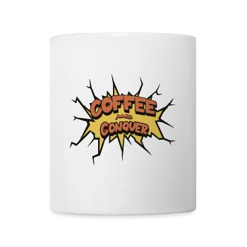 Coffee and Conquer - Mug - white - Front
