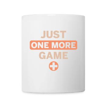 just one more game - gaming Spruch - Mug - white - Front