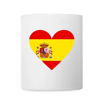 Espagne Cœur - Mug blanc - blanc - Devant