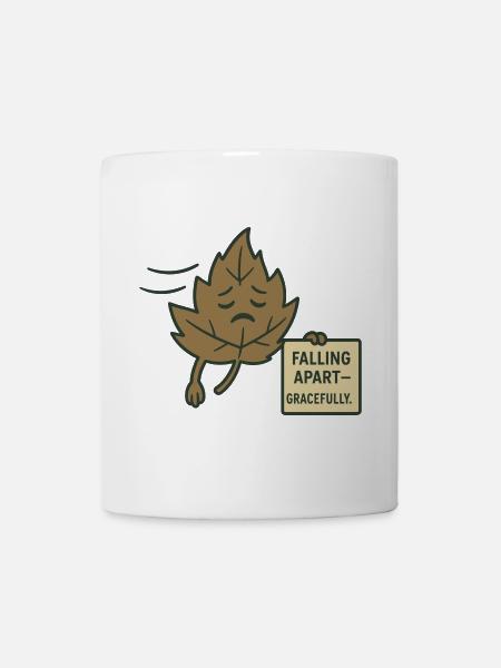 Falling Apart – Gracefully - Tasse - Weiß