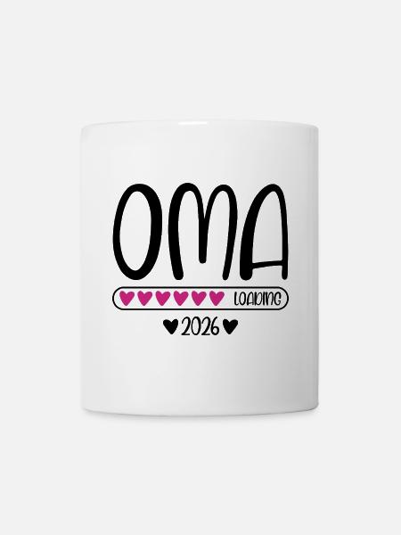 Oma 2026 loading - Tasse - Weiß