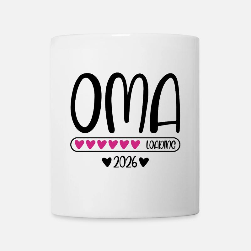Oma 2026 loading - Tasse - Weiß