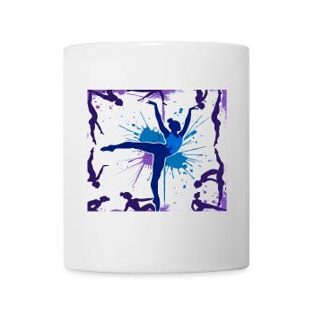 Gymnastique Gymnastique Acrobatie Gymnastique artistique - Mug blanc - blanc - Devant