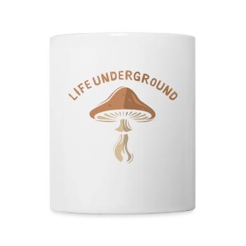 life underground Pilz - Natur und Waldfreunde - Tasse - Weiß - Vorne