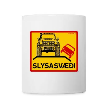 HUH! Sign #15 (Full Donation) - Tasse - Weiß - Vorne