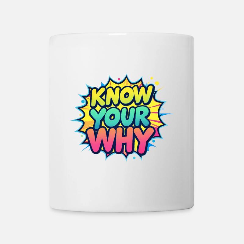Know Your Why - Mug - white