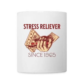 Stress reliever - Tasse - Weiß - Vorne