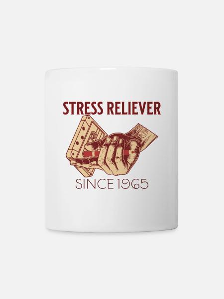 Stress reliever - Tasse - Weiß