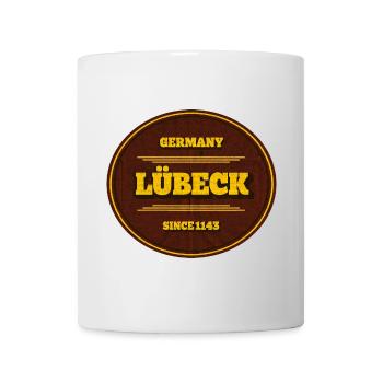 Lübeck Siegel Seit 1143 - Tasse - Weiß - Vorne