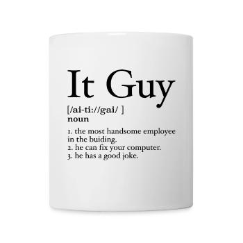 It guy definition - Mug - white - Front